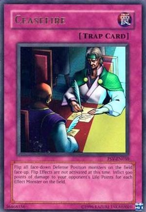 Ceasefire (PSV-EN030) - Pharaoh's Servant (Worldwide English) Unlimited Pharaoh's Servant (Worldwide English) Yugioh Single  Squirtle Squad Card Shop.