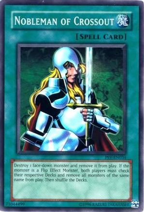 Nobleman of Crossout (PSV-EN034) - Pharaoh's Servant (Worldwide English) Unlimited Pharaoh's Servant (Worldwide English) Yugioh Single  Squirtle Squad Card Shop.