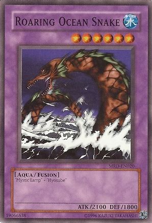 Roaring Ocean Snake (MRD-EN020) - Metal Raiders (Worldwide English) Unlimited Metal Raiders (Worldwide English) Yugioh Single  Squirtle Squad Card Shop.