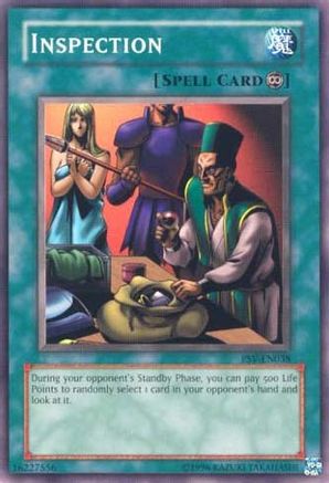 Inspection (PSV-EN038) - Pharaoh's Servant (Worldwide English) Unlimited Pharaoh's Servant (Worldwide English) Yugioh Single  Squirtle Squad Card Shop.