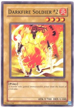 Darkfire Soldier #2 (PSV-EN045) - Pharaoh's Servant (Worldwide English) Unlimited Pharaoh's Servant (Worldwide English) Yugioh Single  Squirtle Squad Card Shop.