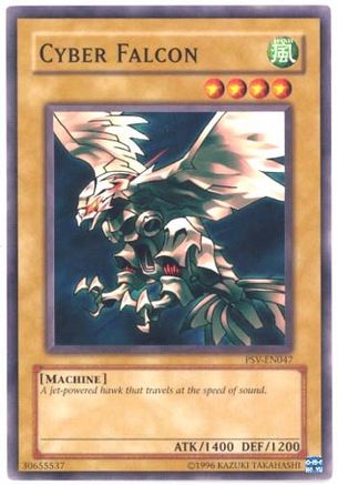 Cyber Falcon (PSV-EN047) - Pharaoh's Servant (Worldwide English) Unlimited Pharaoh's Servant (Worldwide English) Yugioh Single  Squirtle Squad Card Shop.