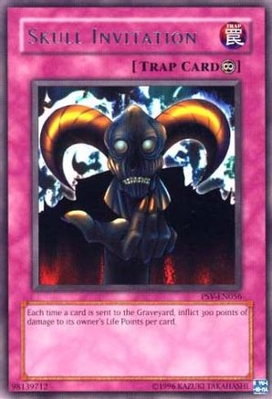 Skull Invitation (PSV-EN056) - Pharaoh's Servant (Worldwide English) Unlimited Pharaoh's Servant (Worldwide English) Yugioh Single  Squirtle Squad Card Shop.