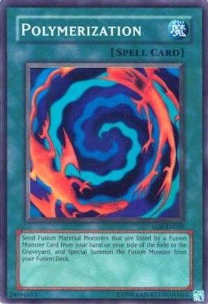 Polymerization (LOB-EN059) - Legend of Blue Eyes White Dragon (Worldwide English) Unlimited Legend of Blue Eyes White Dragon (Worldwide English) Yugioh Single  Squirtle Squad Card Shop.