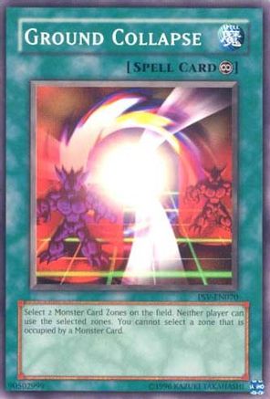Ground Collapse (PSV-EN070) - Pharaoh's Servant (Worldwide English) Unlimited Pharaoh's Servant (Worldwide English) Yugioh Single  Squirtle Squad Card Shop.