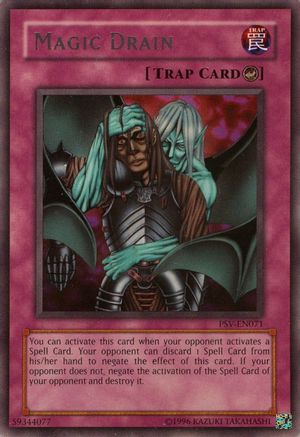 Magic Drain (PSV-EN071) - Pharaoh's Servant (Worldwide English) Unlimited Pharaoh's Servant (Worldwide English) Yugioh Single  Squirtle Squad Card Shop.