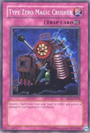 Type Zero Magic Crusher (PSV-EN074) - Pharaoh's Servant (Worldwide English) Unlimited Pharaoh's Servant (Worldwide English) Yugioh Single  Squirtle Squad Card Shop.