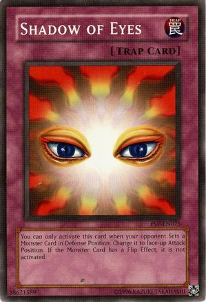 Shadow of Eyes (PSV-EN075) - Pharaoh's Servant (Worldwide English) Unlimited Pharaoh's Servant (Worldwide English) Yugioh Single  Squirtle Squad Card Shop.