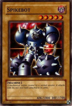 Spikebot (PSV-EN081) - Pharaoh's Servant (Worldwide English) Unlimited Pharaoh's Servant (Worldwide English) Yugioh Single  Squirtle Squad Card Shop.