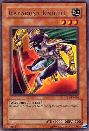 Hayabusa Knight (PSV-EN086) - Pharaoh's Servant (Worldwide English) Unlimited Pharaoh's Servant (Worldwide English) Yugioh Single  Squirtle Squad Card Shop.