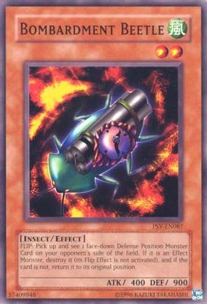 Bombardment Beetle (PSV-EN087) - Pharaoh's Servant (Worldwide English) Unlimited Pharaoh's Servant (Worldwide English) Yugioh Single  Squirtle Squad Card Shop.