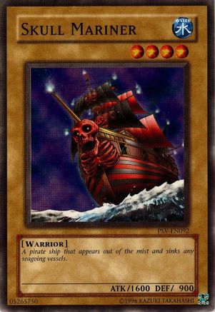 Skull Mariner (PSV-EN092) - Pharaoh's Servant (Worldwide English) Unlimited Pharaoh's Servant (Worldwide English) Yugioh Single  Squirtle Squad Card Shop.