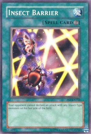Insect Barrier (PSV-EN102) - Pharaoh's Servant (Worldwide English) Unlimited Pharaoh's Servant (Worldwide English) Yugioh Single  Squirtle Squad Card Shop.