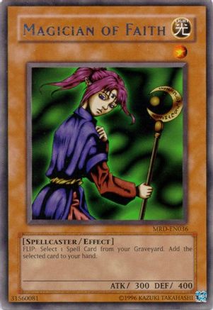 Magician of Faith (MRD-EN036) - Metal Raiders (Worldwide English) Unlimited Metal Raiders (Worldwide English) Yugioh Single  Squirtle Squad Card Shop.