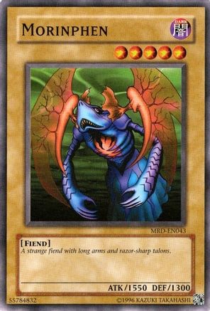 Morinphen (MRD-EN043) - Metal Raiders (Worldwide English) Unlimited Metal Raiders (Worldwide English) Yugioh Single  Squirtle Squad Card Shop.