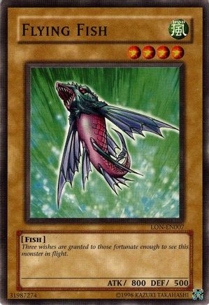 Flying Fish (LON-EN007) - Labyrinth of Nightmare (Worldwide English) Unlimited Labyrinth of Nightmare (Worldwide English) Yugioh Single  Squirtle Squad Card Shop.