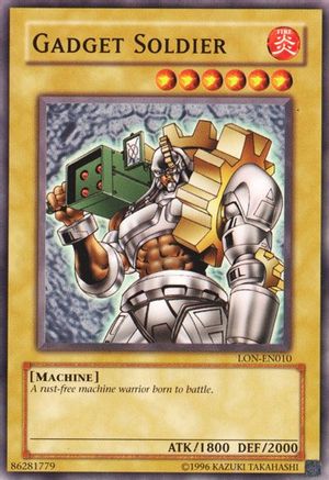 Gadget Soldier (LON-EN010) - Labyrinth of Nightmare (Worldwide English) Unlimited Labyrinth of Nightmare (Worldwide English) Yugioh Single  Squirtle Squad Card Shop.
