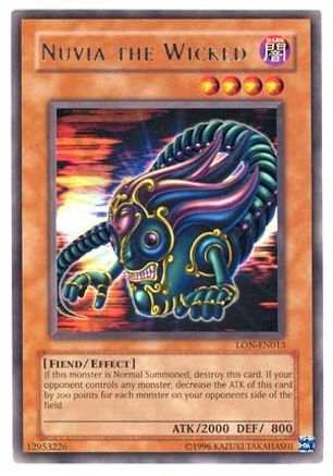 Nuvia the Wicked (LON-EN013) - Labyrinth of Nightmare (Worldwide English) Unlimited Labyrinth of Nightmare (Worldwide English) Yugioh Single  Squirtle Squad Card Shop.