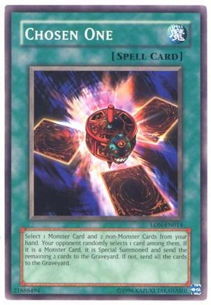Chosen One (LON-EN014) - Labyrinth of Nightmare (Worldwide English) Unlimited Labyrinth of Nightmare (Worldwide English) Yugioh Single  Squirtle Squad Card Shop.