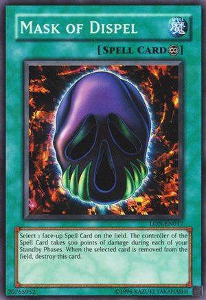 Mask of Dispel (LON-EN017) - Labyrinth of Nightmare (Worldwide English) Unlimited Labyrinth of Nightmare (Worldwide English) Yugioh Single  Squirtle Squad Card Shop.
