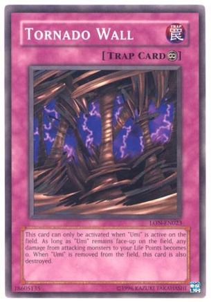 Tornado Wall (LON-EN023) - Labyrinth of Nightmare (Worldwide English) Unlimited Labyrinth of Nightmare (Worldwide English) Yugioh Single  Squirtle Squad Card Shop.