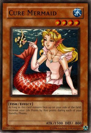 Cure Mermaid (LON-EN041) - Labyrinth of Nightmare (Worldwide English) Unlimited Labyrinth of Nightmare (Worldwide English) Yugioh Single  Squirtle Squad Card Shop.