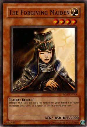 The Forgiving Maiden (LON-EN044) - Labyrinth of Nightmare (Worldwide English) Unlimited Labyrinth of Nightmare (Worldwide English) Yugioh Single  Squirtle Squad Card Shop.