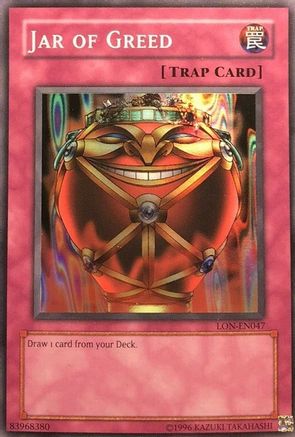 Jar of Greed (LON-EN047) - Labyrinth of Nightmare (Worldwide English) Unlimited Labyrinth of Nightmare (Worldwide English) Yugioh Single  Squirtle Squad Card Shop.