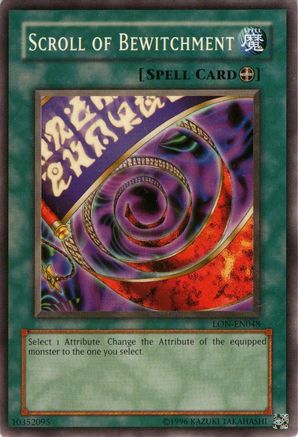 Scroll of Bewitchment (LON-EN048) - Labyrinth of Nightmare (Worldwide English) Unlimited Labyrinth of Nightmare (Worldwide English) Yugioh Single  Squirtle Squad Card Shop.