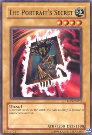 The Portrait's Secret (LON-EN052) - Labyrinth of Nightmare (Worldwide English) Unlimited Labyrinth of Nightmare (Worldwide English) Yugioh Single  Squirtle Squad Card Shop.