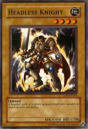 Headless Knight (LON-EN054) - Labyrinth of Nightmare (Worldwide English) Unlimited Labyrinth of Nightmare (Worldwide English) Yugioh Single  Squirtle Squad Card Shop.
