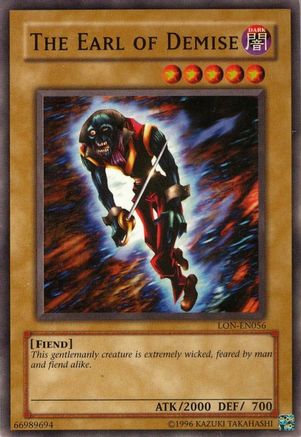 The Earl of Demise (LON-EN056) - Labyrinth of Nightmare (Worldwide English) Unlimited Labyrinth of Nightmare (Worldwide English) Yugioh Single  Squirtle Squad Card Shop.