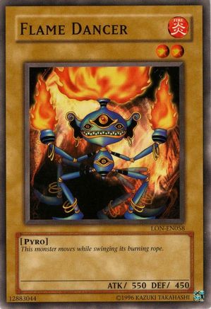 Flame Dancer (LON-EN058) - Labyrinth of Nightmare (Worldwide English) Unlimited Labyrinth of Nightmare (Worldwide English) Yugioh Single  Squirtle Squad Card Shop.