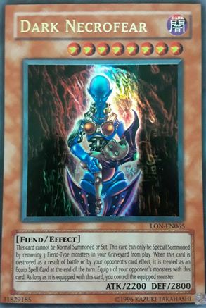 Dark Necrofear (LON-EN065) - Labyrinth of Nightmare (Worldwide English) Unlimited Labyrinth of Nightmare (Worldwide English) Yugioh Single  Squirtle Squad Card Shop.