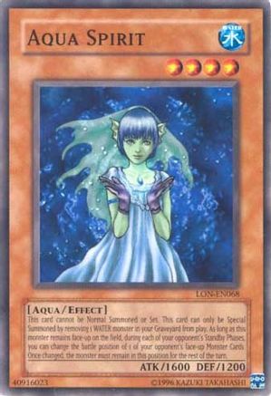 Aqua Spirit (LON-EN068) - Labyrinth of Nightmare (Worldwide English) Unlimited Labyrinth of Nightmare (Worldwide English) Yugioh Single  Squirtle Squad Card Shop.
