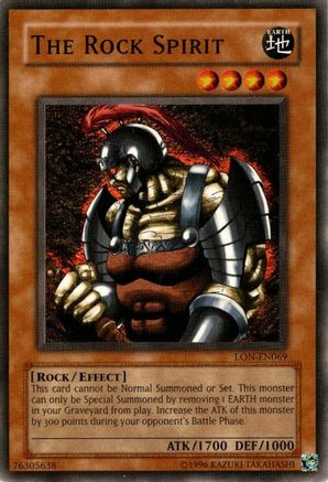 The Rock Spirit (LON-EN069) - Labyrinth of Nightmare (Worldwide English) Unlimited Labyrinth of Nightmare (Worldwide English) Yugioh Single  Squirtle Squad Card Shop.