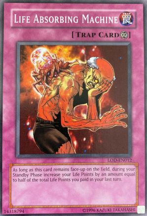 Life Absorbing Machine (LOD-EN012) - Legacy of Darkness (Worldwide English) Unlimited Legacy of Darkness (Worldwide English) Yugioh Single  Squirtle Squad Card Shop.