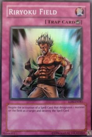 Riryoku Field (LON-EN081) - Labyrinth of Nightmare (Worldwide English) Unlimited Labyrinth of Nightmare (Worldwide English) Yugioh Single  Squirtle Squad Card Shop.