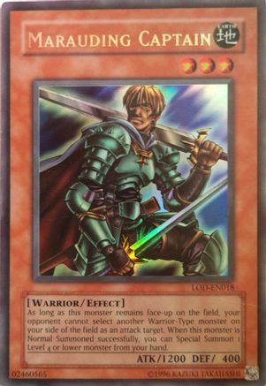 Marauding Captain (LOD-EN018) - Legacy of Darkness (Worldwide English) Unlimited Legacy of Darkness (Worldwide English) Yugioh Single  Squirtle Squad Card Shop.