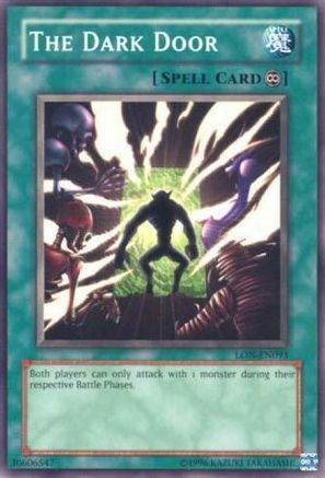 The Dark Door (LON-EN093) - Labyrinth of Nightmare (Worldwide English) Unlimited Labyrinth of Nightmare (Worldwide English) Yugioh Single  Squirtle Squad Card Shop.