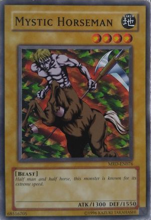 Mystic Horseman (MRD-EN076) - Metal Raiders (Worldwide English) Unlimited Metal Raiders (Worldwide English) Yugioh Single  Squirtle Squad Card Shop.