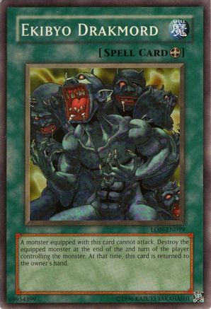 Ekibyo Drakmord (LON-EN099) - Labyrinth of Nightmare (Worldwide English) Unlimited Labyrinth of Nightmare (Worldwide English) Yugioh Single  Squirtle Squad Card Shop.