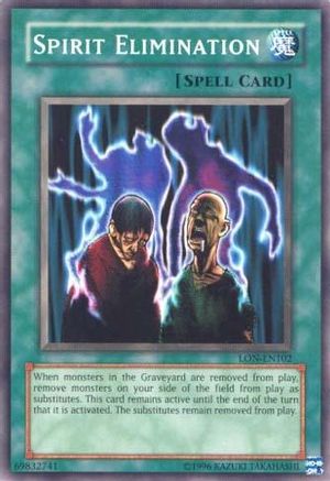Spirit Elimination (LON-EN102) - Labyrinth of Nightmare (Worldwide English) Unlimited Labyrinth of Nightmare (Worldwide English) Yugioh Single  Squirtle Squad Card Shop.