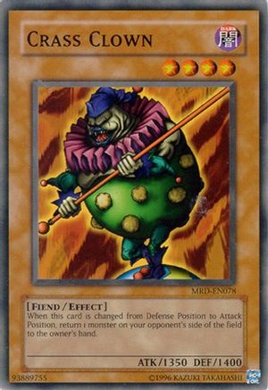Crass Clown (MRD-EN078) - Metal Raiders (Worldwide English) Unlimited Metal Raiders (Worldwide English) Yugioh Single  Squirtle Squad Card Shop.