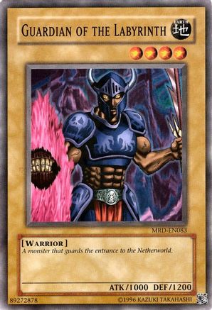 Guardian of the Labyrinth (MRD-EN083) - Metal Raiders (Worldwide English) Unlimited Metal Raiders (Worldwide English) Yugioh Single  Squirtle Squad Card Shop.