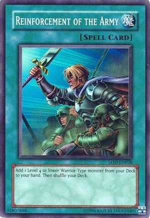 Reinforcement of the Army (LOD-EN028) - Legacy of Darkness (Worldwide English) Unlimited Legacy of Darkness (Worldwide English) Yugioh Single  Squirtle Squad Card Shop.