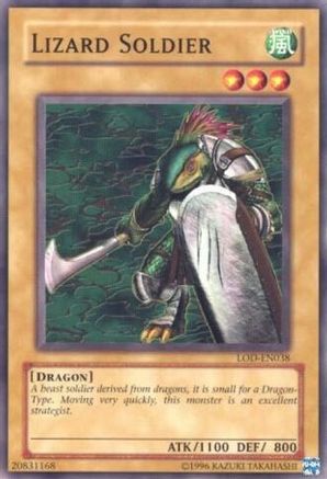 Lizard Soldier (LOD-EN038) - Legacy of Darkness (Worldwide English) Unlimited Legacy of Darkness (Worldwide English) Yugioh Single  Squirtle Squad Card Shop.