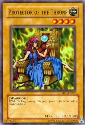 Protector of the Throne (MRD-EN087) - Metal Raiders (Worldwide English) Unlimited Metal Raiders (Worldwide English) Yugioh Single  Squirtle Squad Card Shop.