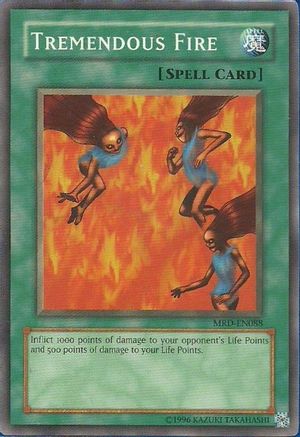 Tremendous Fire (MRD-EN088) - Metal Raiders (Worldwide English) Unlimited Metal Raiders (Worldwide English) Yugioh Single  Squirtle Squad Card Shop.