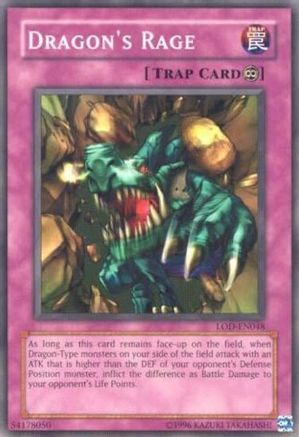Dragon's Rage (LOD-EN048) - Legacy of Darkness (Worldwide English) Unlimited Legacy of Darkness (Worldwide English) Yugioh Single  Squirtle Squad Card Shop.
